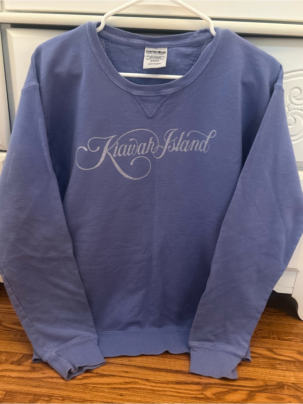Hanes Lavender Kiawah Island Crewneck Sweatshirt